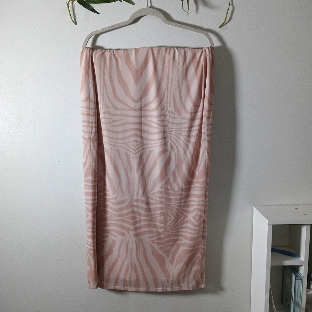 DitaZebra Print Maxi Skirt